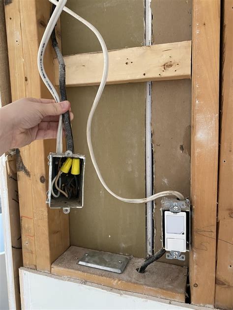 hidden junction box drywall|extending romex behind drywall.